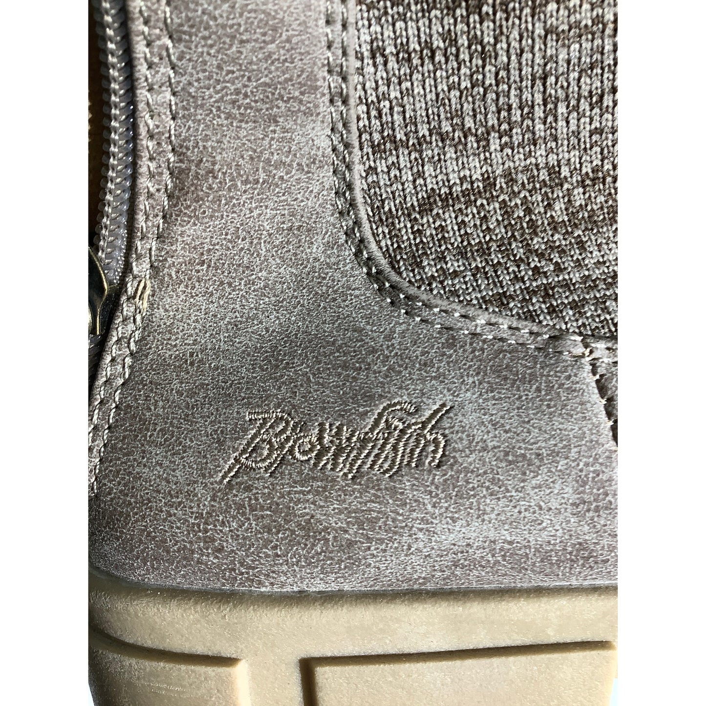 Blowfish Malibu High Ankle Boots Women’s 10 – Light Brown, Casual, Chunky Sole