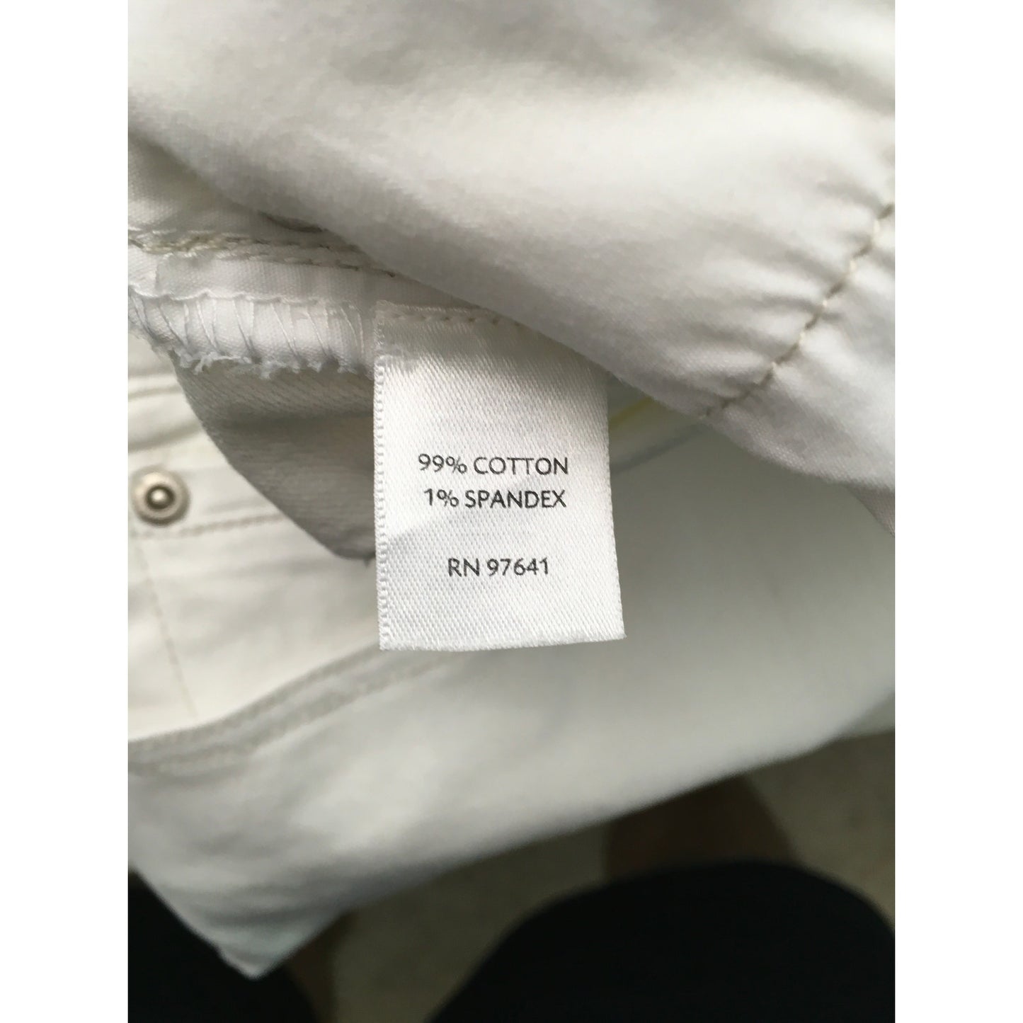 J.Jill Cream Authentic Fit Below Stretch Pants 8 – Minimalist, Classic, Casual