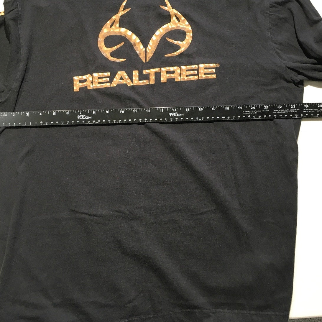Realtree Black Long Sleeve Shirt Size 2XL - Outdoor, Streetwear, Casual
