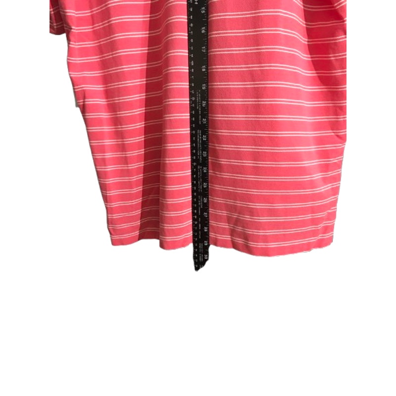 Polo Golf Pink Striped Polo Shirt Size XL - Preppy, Sporty, Classic