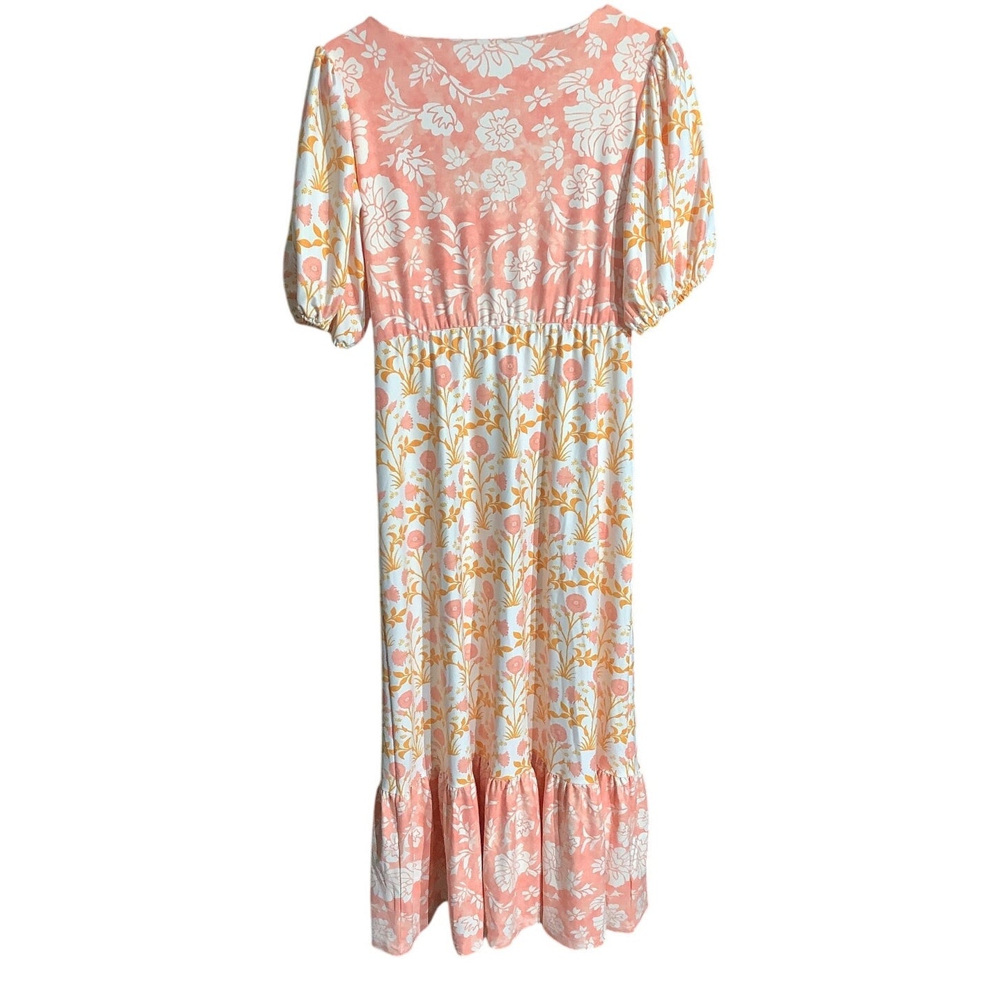 Smith & Quinn Floral Maxi Dress Women’s Large — Feminine, Boho, Resortwear