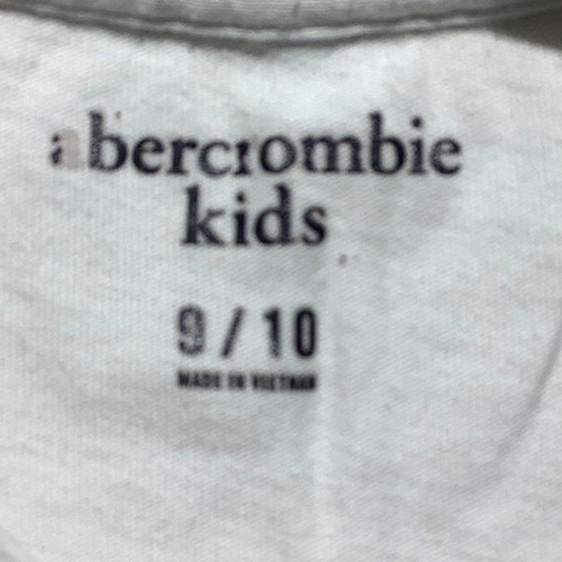 Abercrombie Kids Colorblock T-Shirt Size 9-10 – Casual, Graphic Logo, Crew Neck
