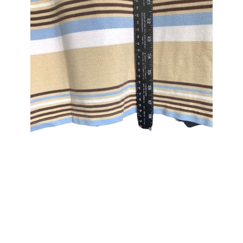 Bugle Boy Men's XXL Striped Collared Polo - Casual, Comfortable, Stylish