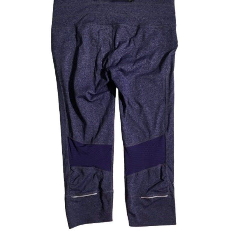 Athleta Light Purple Workout Capri Leggings M - Athleisure, Performance, Sporty