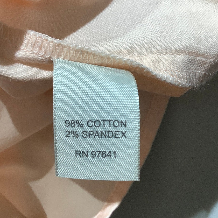 J. Jill Peach Button-Up Shirt Women’s Size 14 – Classic, Collared, Long Sleeve