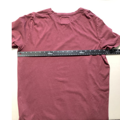 Abercrombie & Fitch Burgundy Logo Tee Size M – Y2K, Streetwear, Casual