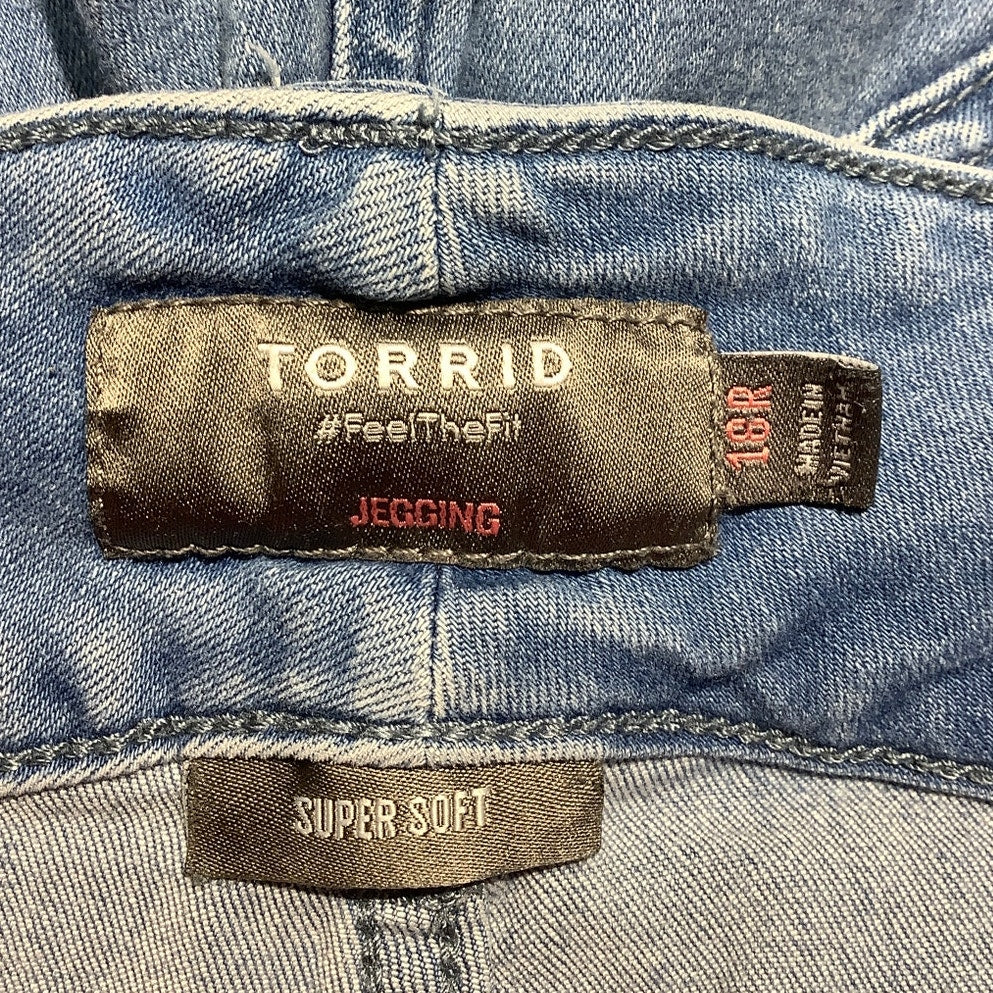Torrid Super Soft Jegging Women’s Size 18R — Stretch, Casual, Comfortable