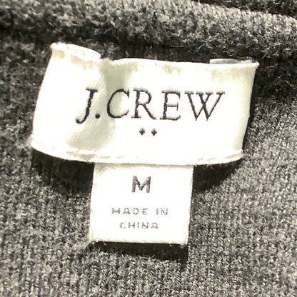 J. Crew Dark Gray Cardigan Women’s Size M – Minimalist, Cozy, Open Front