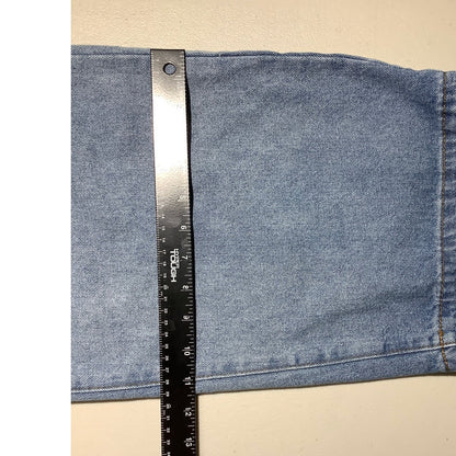 Neon Blanc Light Wash Wide Leg Jeans Men’s 31W 32L — Streetwear, Y2K, Baggy