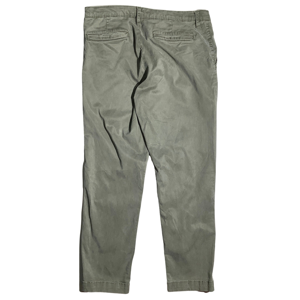 Nautica Women’s Size 8/29 Green Tencel Ankle Trousers — Chino, Casual, Classic