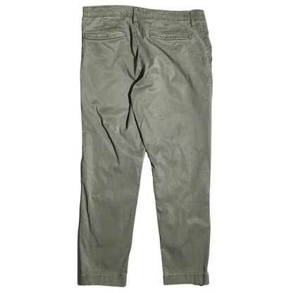 Nautica Women’s Size 8/29 Green Tencel Ankle Trousers — Chino, Casual, Classic