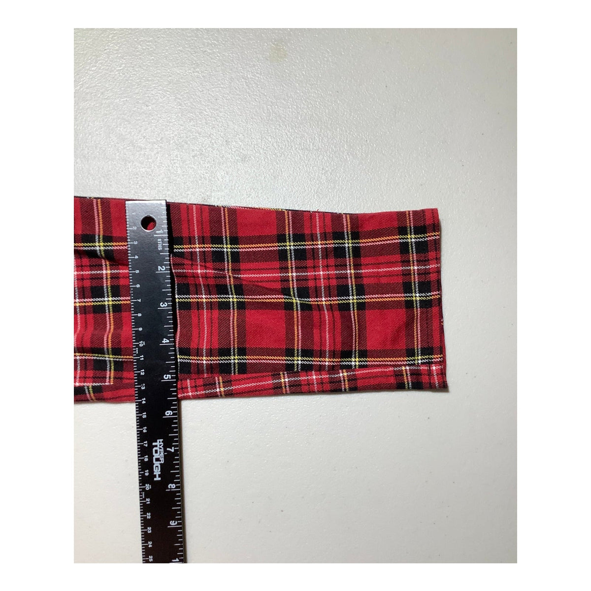 Hot Topic Women's XS Red Plaid Cropped Ankle Pants Punk Goth Trousers
