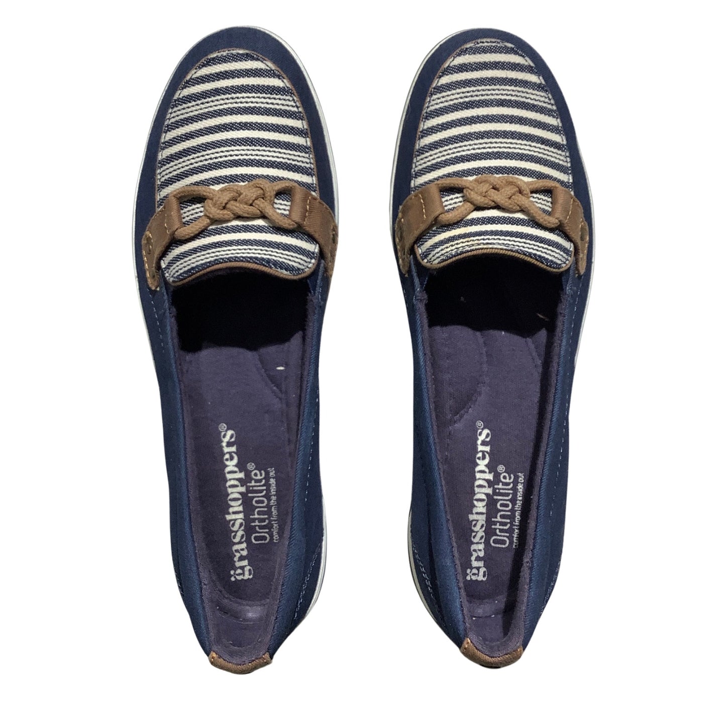 Grasshoppers Windsor Loafer Sneakers Women Size 6M — Nautical, Preppy, Casual