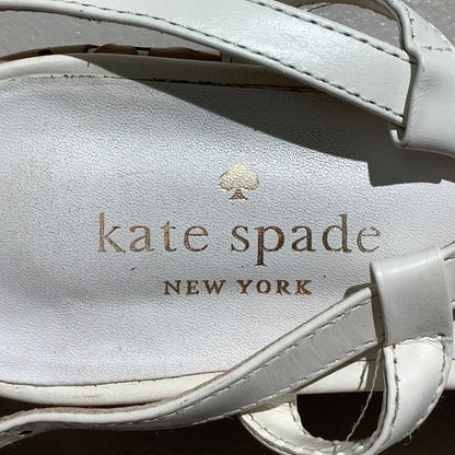 Kate Spade Leather Strappy Wedge Sandals Women’s 6.5M — Designer, Chic, Summer
