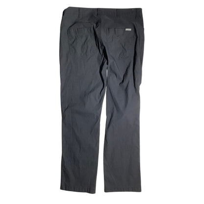 Eddie Bauer Black Tech Hiking Pants Men’s 38W 32L — Outdoor, Travel, Performance