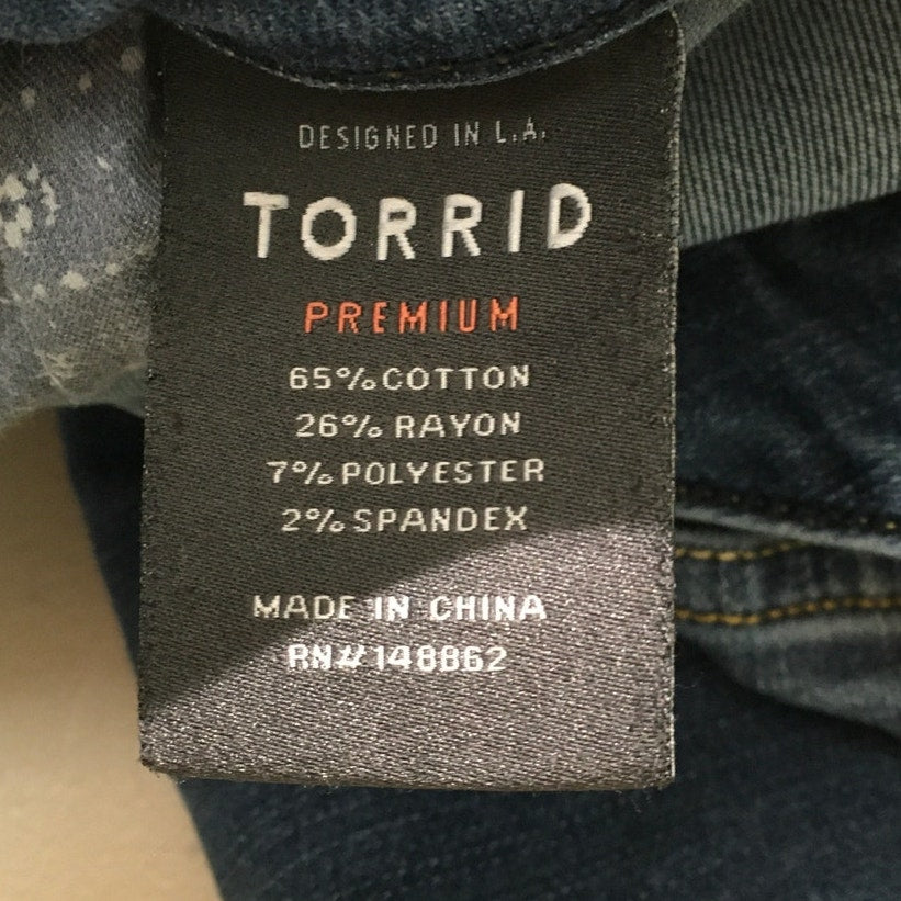Torrid Premium Skinny Denim Size 24R - Classic, Comfortable, Versatile