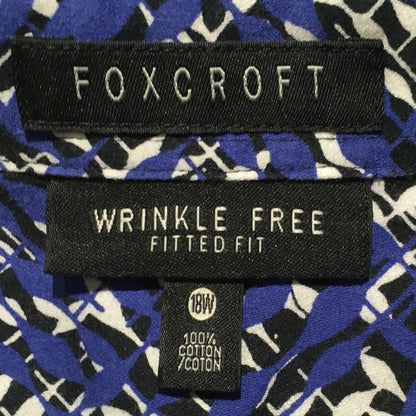 Foxcroft Multi-Color Shirt Size 18W – Office Siren, Preppy, Polished