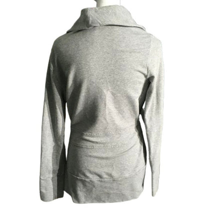 The North Face Light Gray Cardigan Size M – Cozy, Minimalist, Athleisure