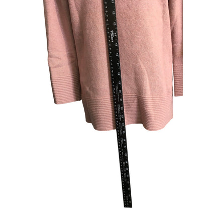 Benedetta B Pink Wool-Cashmere Sweater Size L - Minimalist, Cozy, Elegant