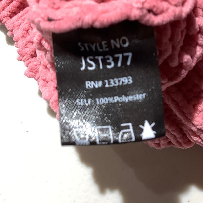 POL Pink Crochet Knit Sweater Women’s Size S/M — Boho, Lightweight, Oversized