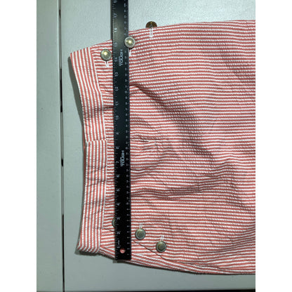 J.Crew striped Seersucker Mini Skirt Women’s Size 0 — Preppy, Coastal, Summer