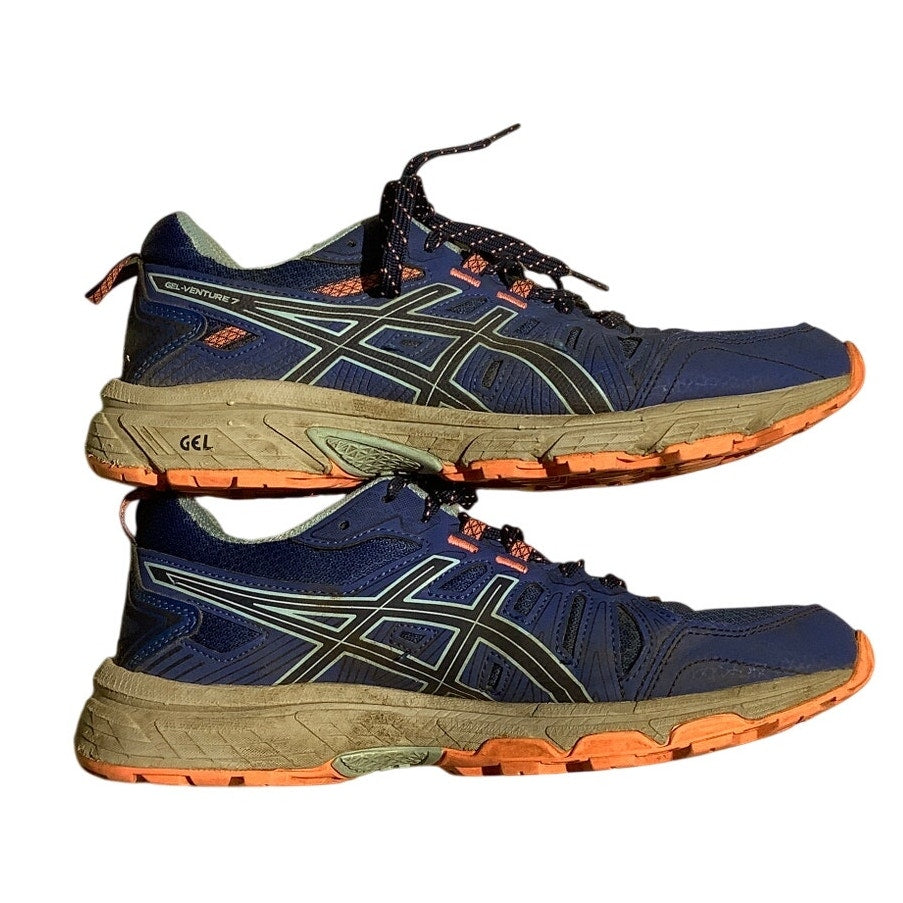 ASICS Gel Venture 7 Shoes Women’s Size 9 Blue Coral — Hiking, Athletic, Outdoor