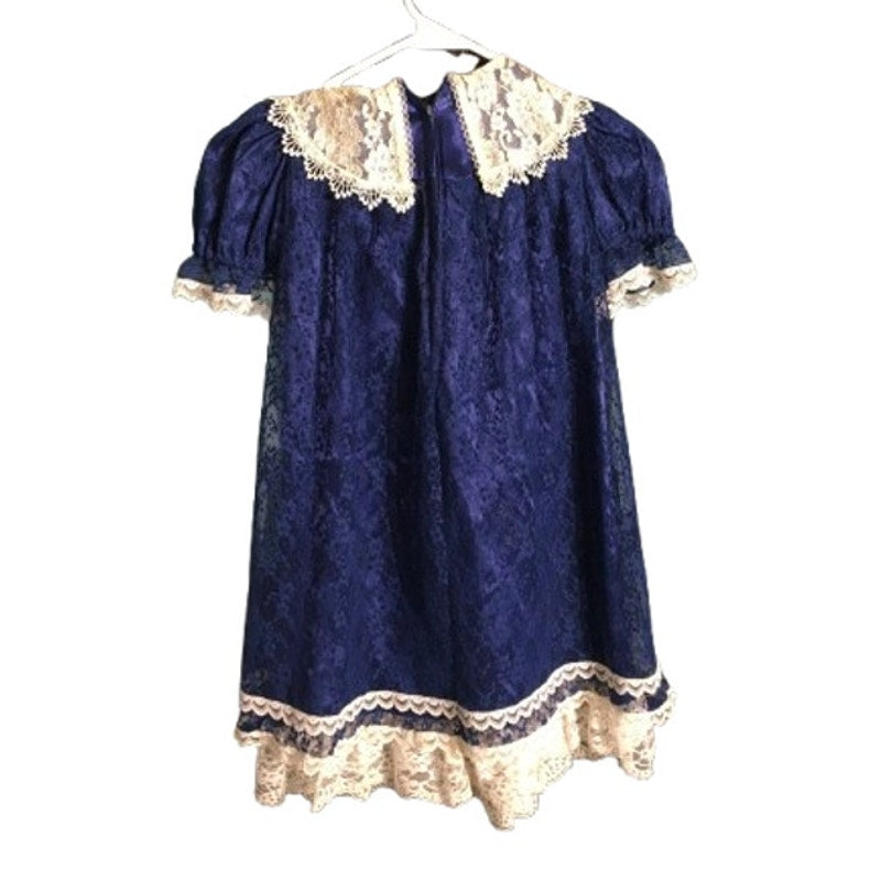 Jessica McClintock Child Size 5 Dress - Vintage, Coquette, Cottagecore