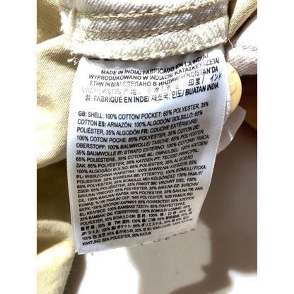Vans Khaki Baggy Fit Chino Pants Kids Size 26W — Casual, Cotton, Skate