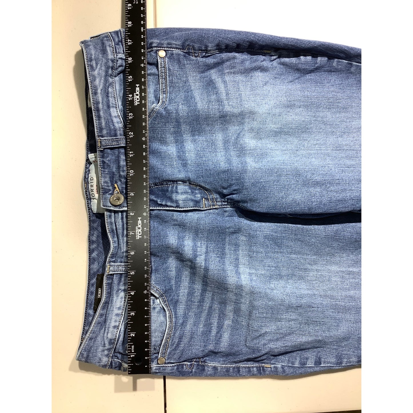 Torrid Denim Blue Skinny Jeans Women’s Size 14 — Casual, Stretch, Everyday