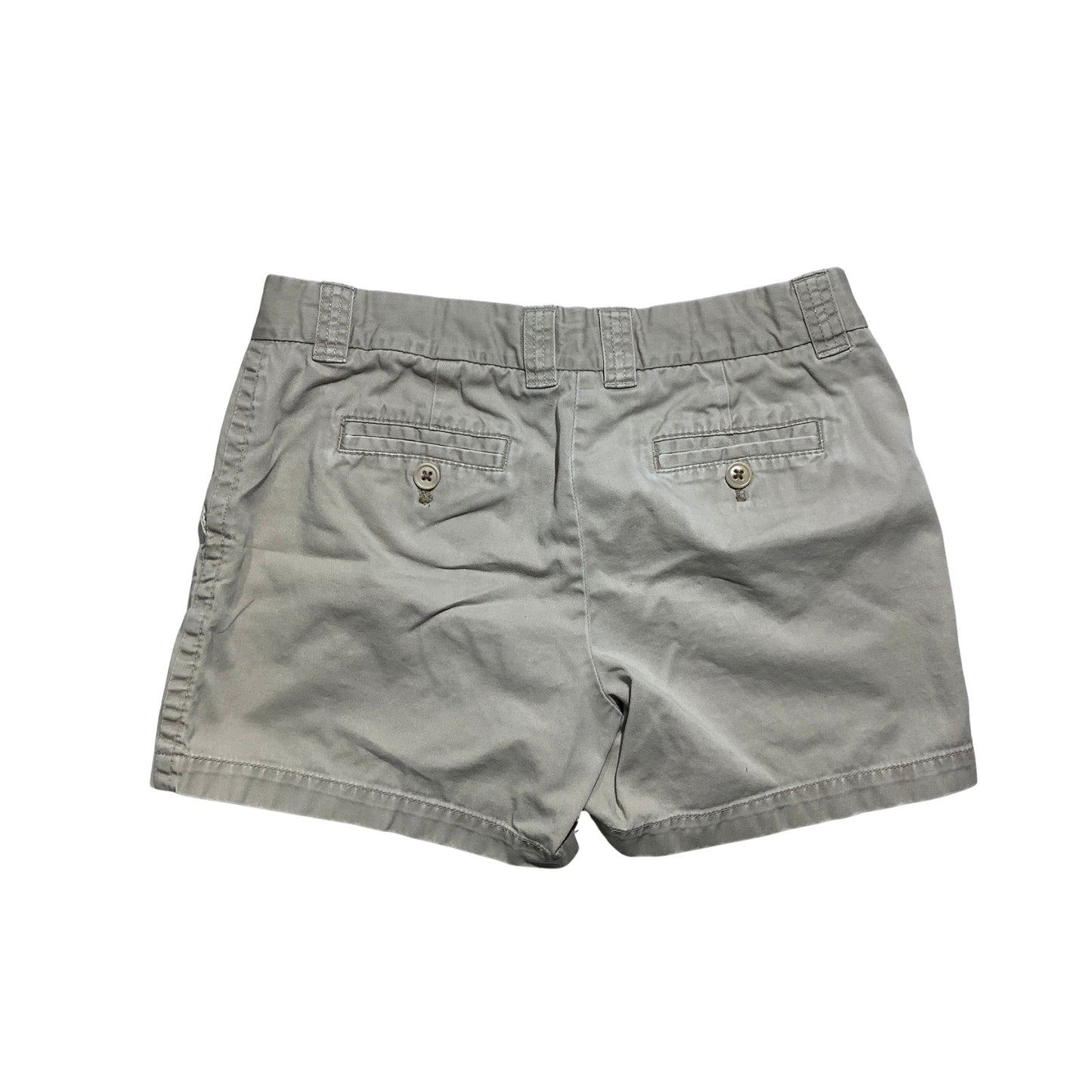 J.Crew Khaki City Fit Chino Shorts Women’s Size 6 — Classic, Casual, Summer