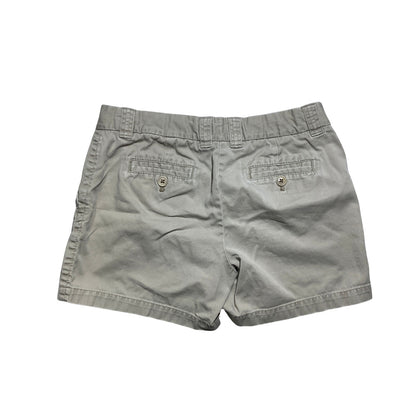 J.Crew Khaki City Fit Chino Shorts Women’s Size 6 — Classic, Casual, Summer