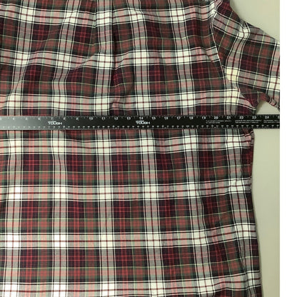 Ralph Lauren Plaid Button-Up Shirt, Men’s L — Collared, Long Sleeve, Cotton
