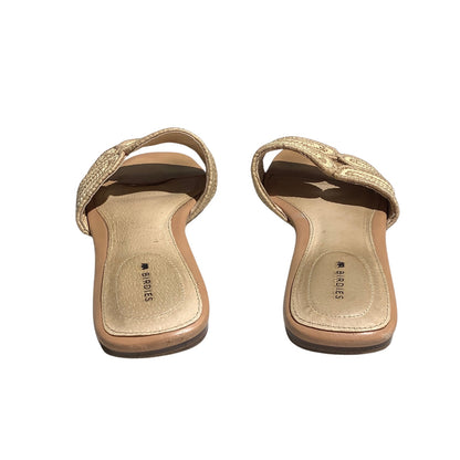 Birdies Sand Raffia Slide Sandals Women’s 8 — Woven, Casual, Summer