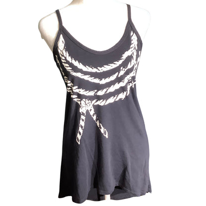 CAbi Ahoy Nautical Rope Print Tank Top Women’s Size XS — Coastal, Beachy, Casual