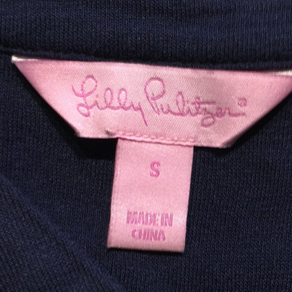 Lilly Pulitzer Navy Top Size S - Classic, Preppy, Minimalist