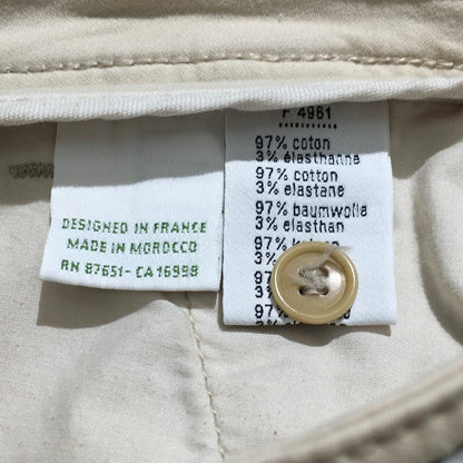 Lacoste Beige Cargo Bermuda Shorts Size 34/S - Preppy, Casual, Sporty