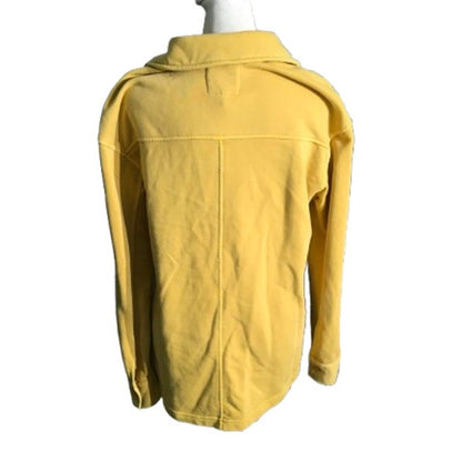 Avec Les Filles Yellow Shirt Jacket XL - Streetwear, Casual, Bold