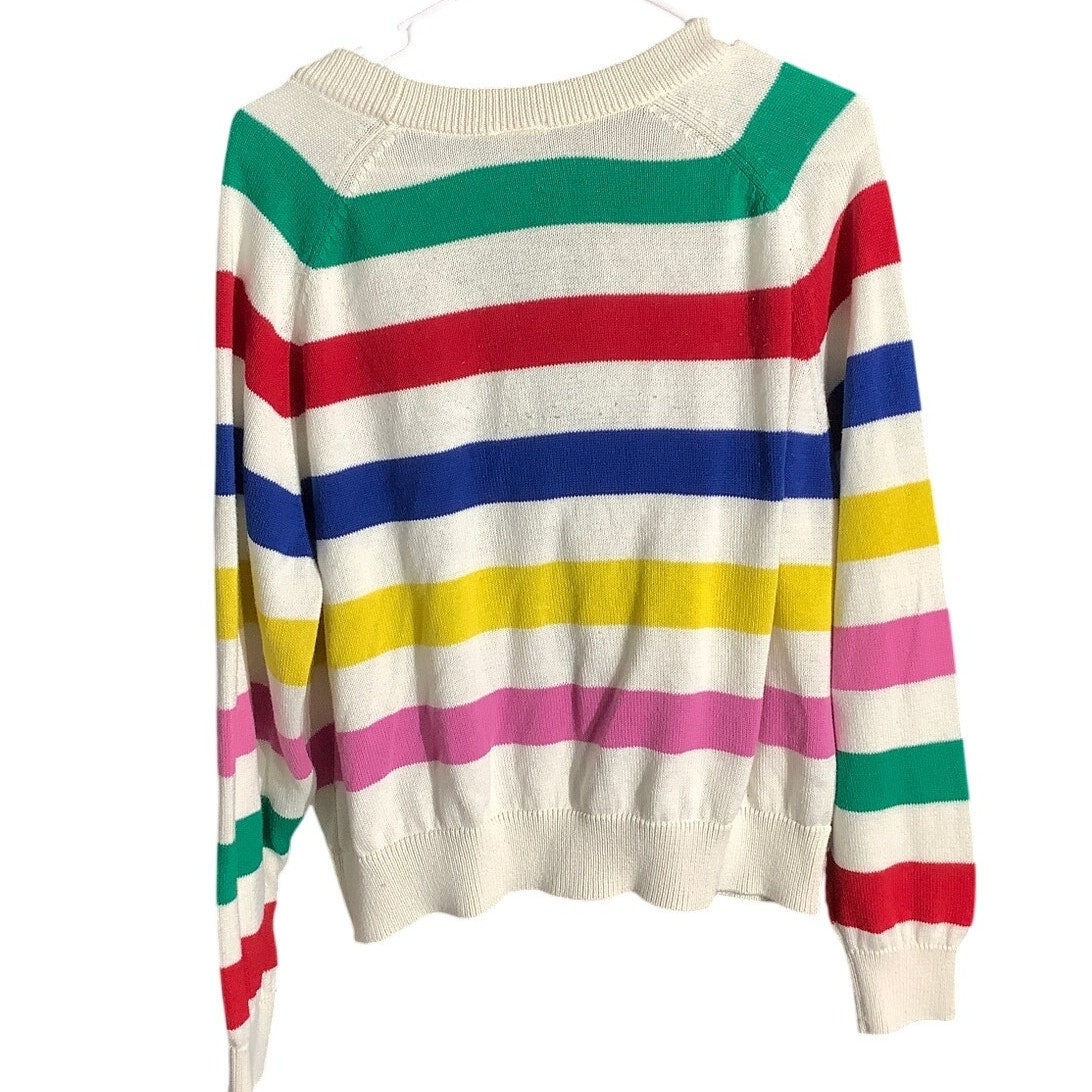 Disney Mickey Mouse Cardigan Sweater Girls XL (14–16) — Playful, Cozy, Retro