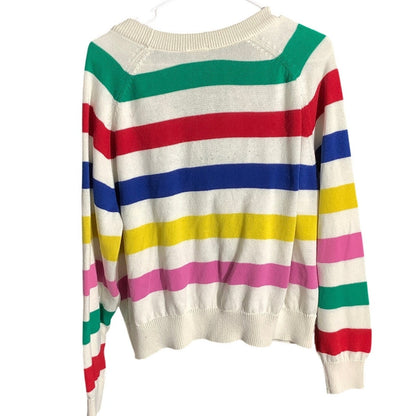 Disney Mickey Mouse Cardigan Sweater Girls XL (14–16) — Playful, Cozy, Retro