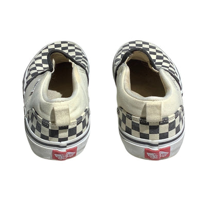 Vans Asher Slip-On Sneakers Checkerboard Child Size 5.5 — Classic, Skate, Canvas