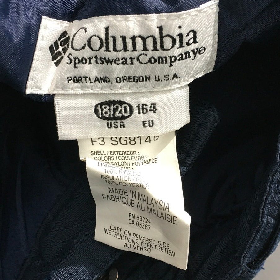 Columbia Dark Blue Snow Pants Size 18/20 - Outdoor, Winter, Functional