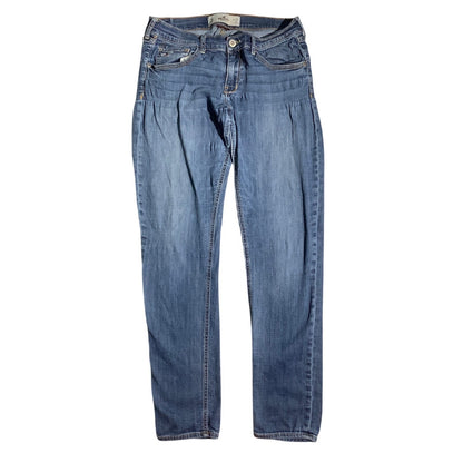 Hollister Medium Wash Stretch Skinny Jeans Women’s 11R — Y2K, Casual, Everyday