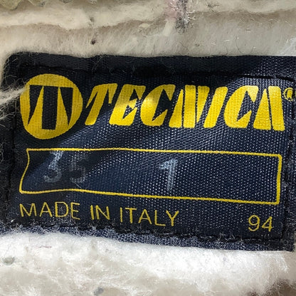Vintage Tecnica Après Ski Fur Boots Ivory Women’s 5 — Retro, Winter, Alpine