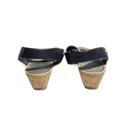 Coach and Four Wedge Sandals Women Size 6.5 — Classic, Minimalist, Summer