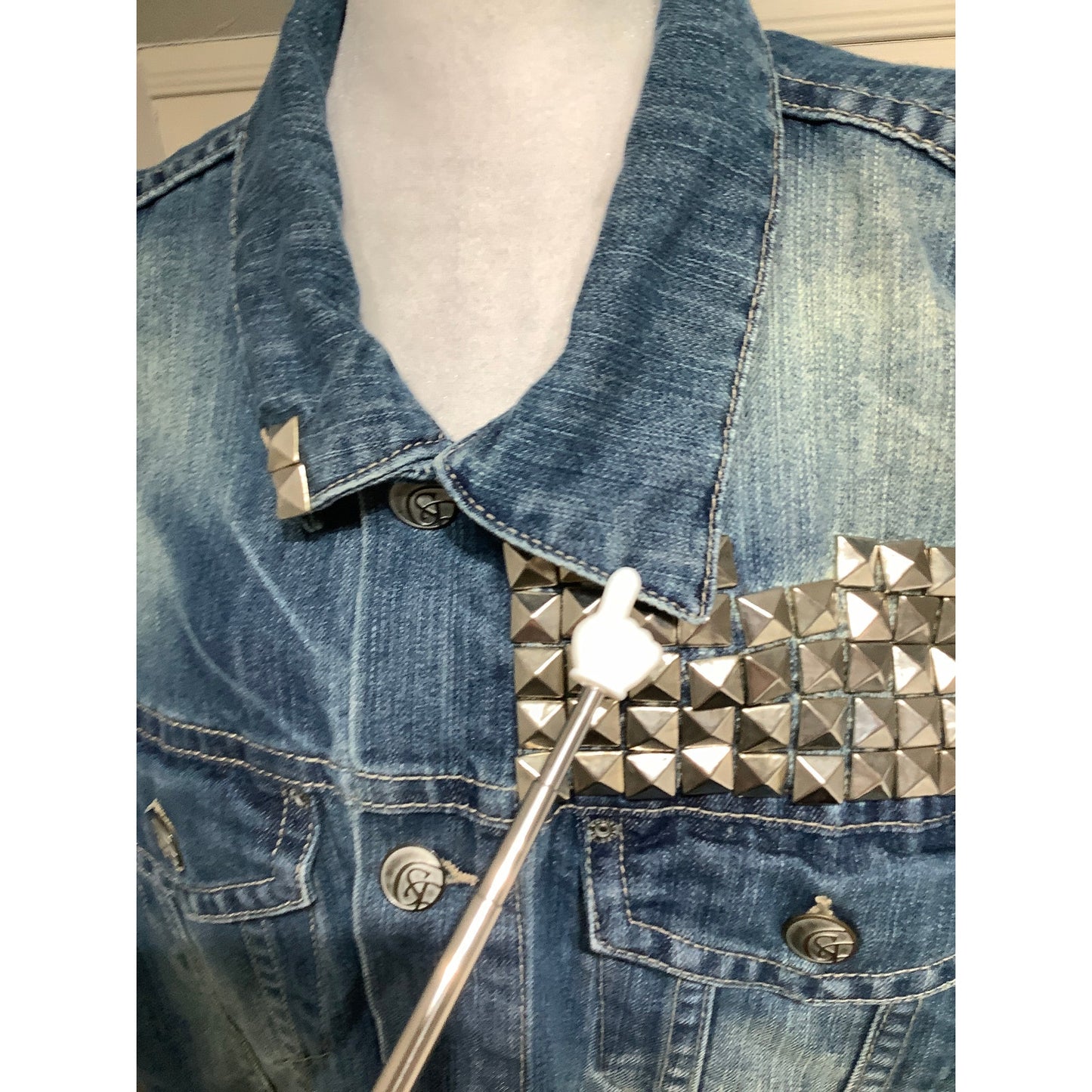 SOUTHPOLE Denim Vest 5X Big & Tall - Streetwear, Grunge, Edgy