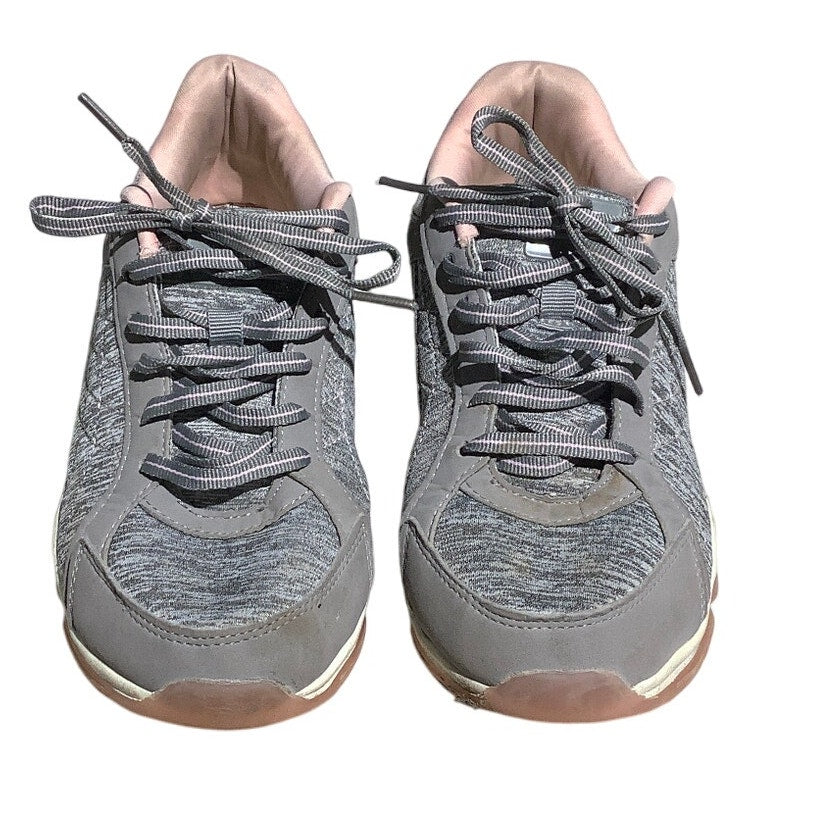 Avia Moonwalker Sneakers Gray/Pink Women’s 7 — Athletic, Walking, Lightweight