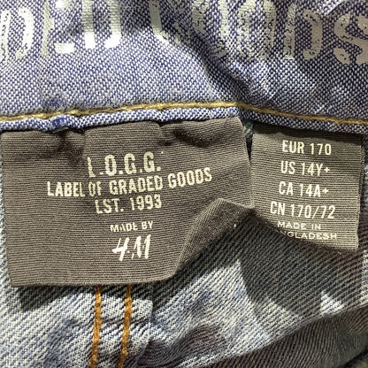 Label of Graded Goods Jeans Size 14Y – Light Wash, Straight, Cotton