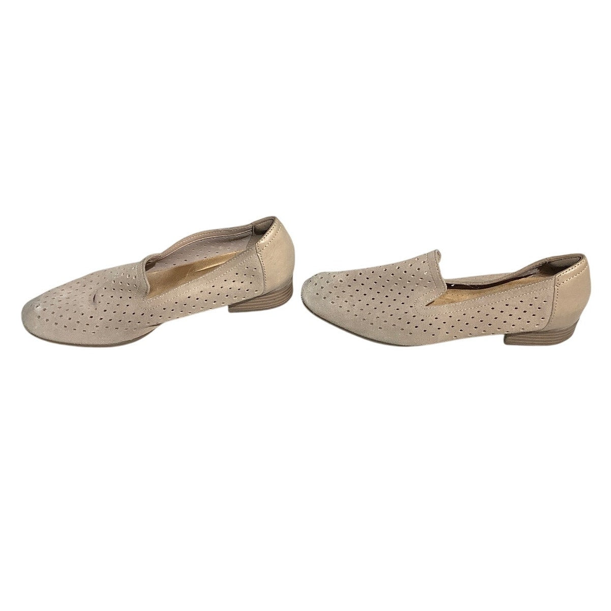 Clarks Loafer Flats Women’s Size 8.5 – Perforated, Slip-On, Comfort