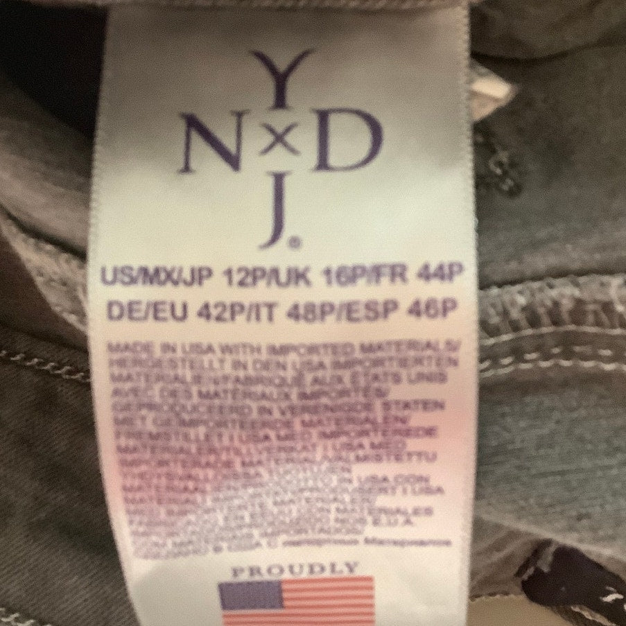 NYDJ Ami Skinny Ankle Jeans Women’s Size 12P— Lift Tuck, Stretch, Modern