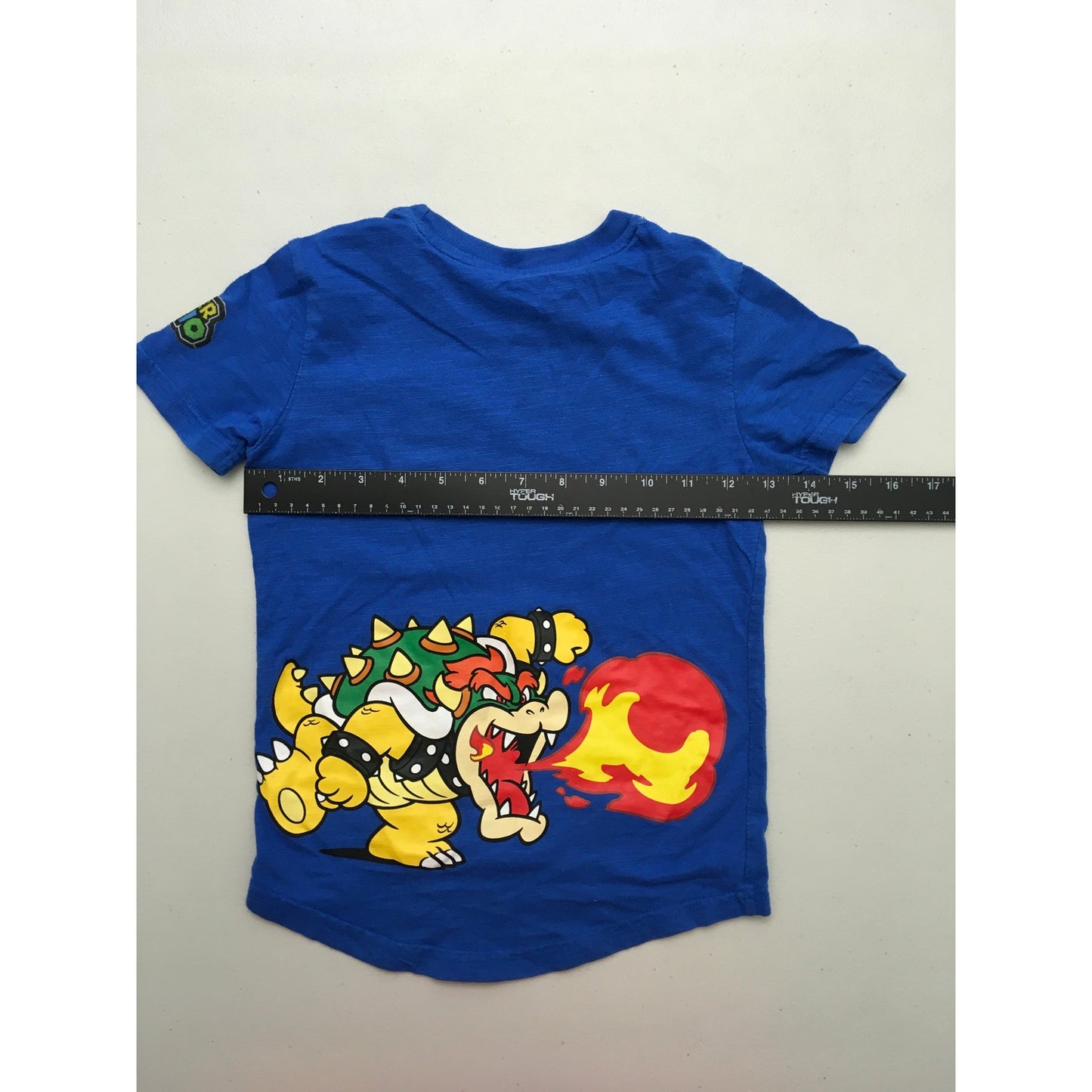 Super Mario Level Up T-Shirt Size XS (4-5) - Gamer, Retro, Casual